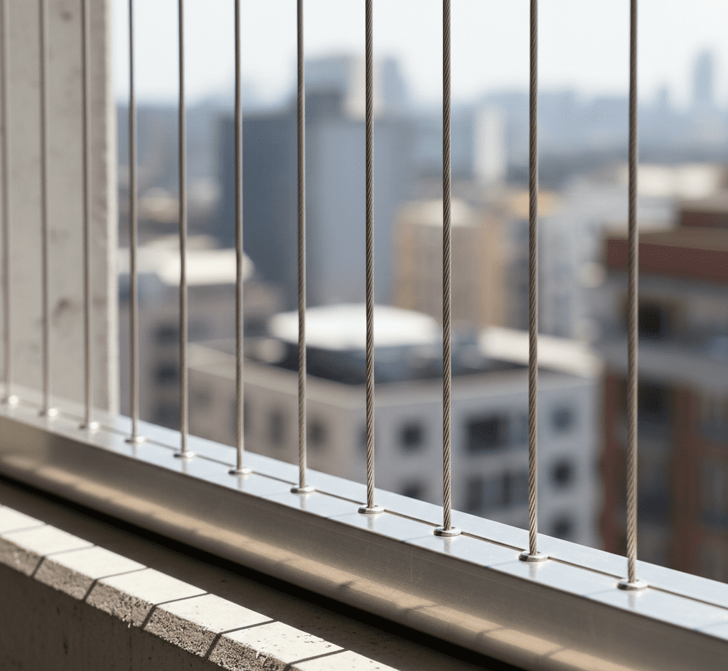 Invisible Grills for Balcony